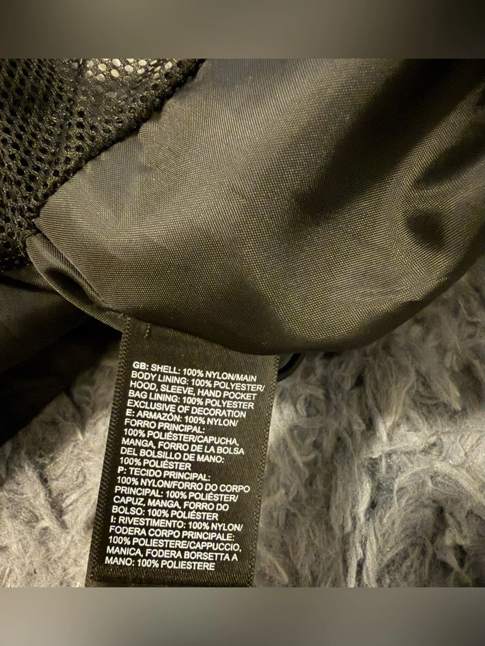 The North Face Black DryVent Waterproof Hooded Rain Jacket Men’s Size Small S